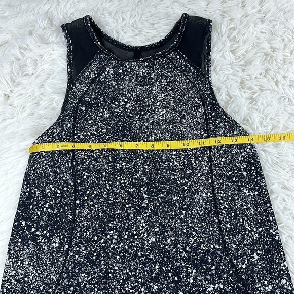 Lululemon Sculpt Tank Splatter Black White - Picture 2 of 4